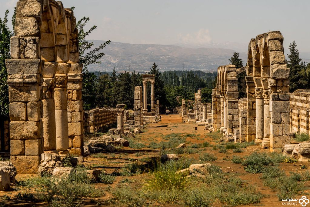 أطلال القصر الأموي في عنجر