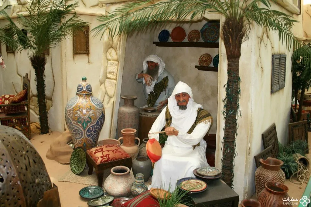 تماثیل حیاة قطر القطر القدیمة في أسواق قطر احتفالاٌ بالعید 1 1.jpg