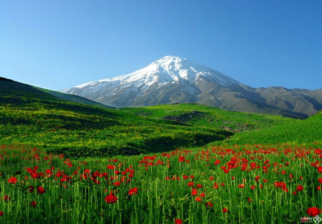 جبل دماوند في إیران .jpg