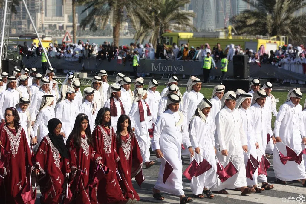 جمال الاحتفالات في الیوم الوطني لقطر .jpg