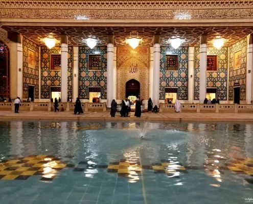 ساحة مرقد شاهجراق 1
