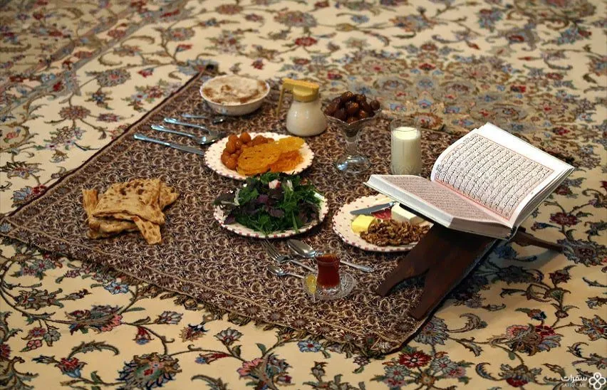 سفرة الإفطار الإیراني.jpg سفرة الإفطار الإیراني.jpg