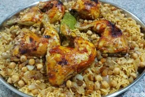 كبسة الدجاج الإماراتية