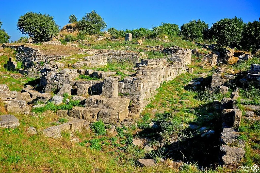 مدينة طروادة في تركيا .jpg